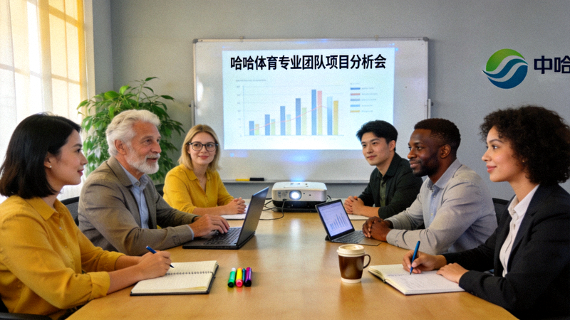 哈哈体育专业团队在会议室进行项目分析 - 多元化的专业团队