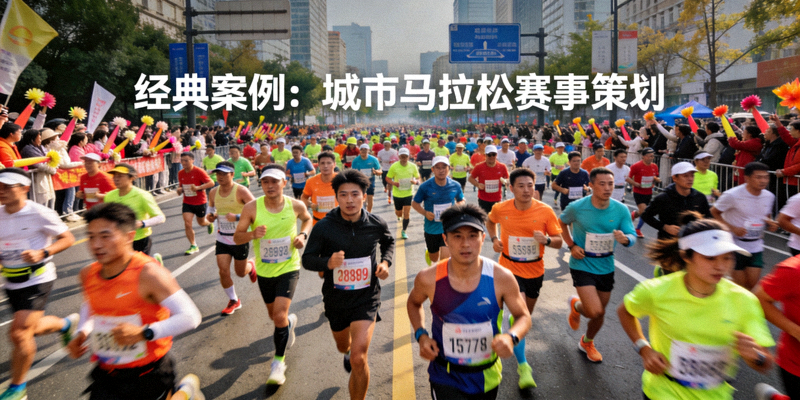 经典案例：城市马拉松赛事策划 - 万人奔跑的城市街道盛况